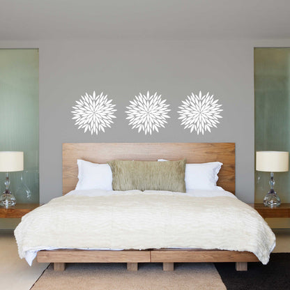 Modern Flower Pattern - Dana Decals