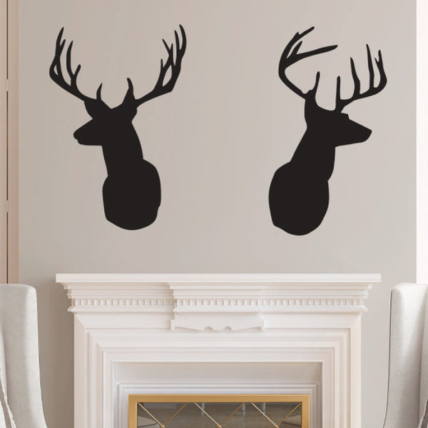 Mounted Deer Heads - Dana Decals