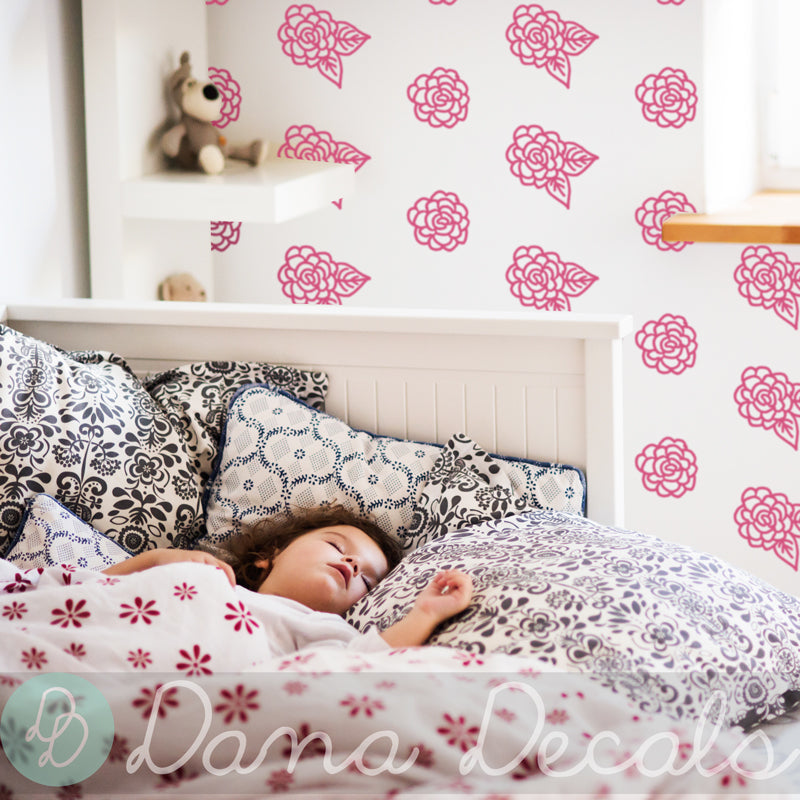 Playful Floral Pattern - Dana Decals