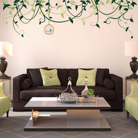 Birdcage And Vines - Dana Decals