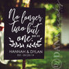 Custom Wedding Decal with Bible Verse - Dana Decals