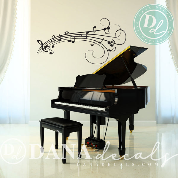 Music Notes - Dana Decals