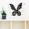 Happiest Things Peter Pan Quote Wings - Dana Decals