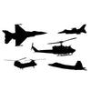 Military Aircraft Set - Dana Decals