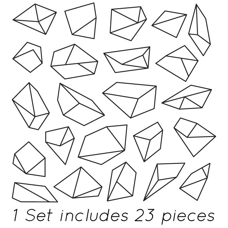 Mineral Prism Pattern - Dana Decals