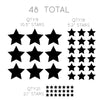 Multi-size Star Pattern - Dana Decals