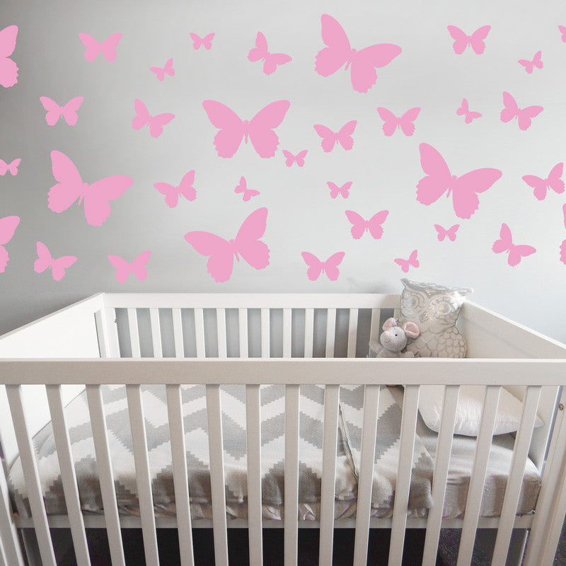 Multi-size Butterfly Pattern - Dana Decals