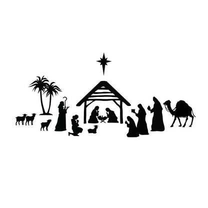 Christmas Nativity Scene - Dana Decals