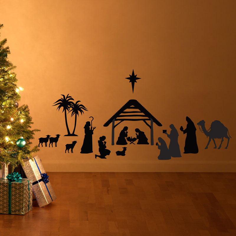 Christmas Nativity Scene - Dana Decals