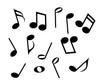 Music Notes - Dana Decals