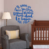 AA Milne Grand Adventure Quote - Dana Decals