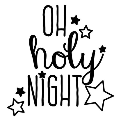 Oh Holy Night - Dana Decals