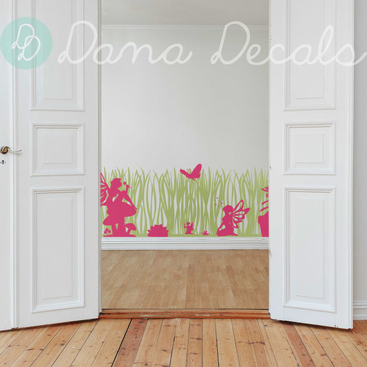 Fairy Garden Scene - Dana Decals