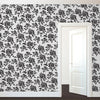 Single Color Flowing Floral Pattern - Dana Decals