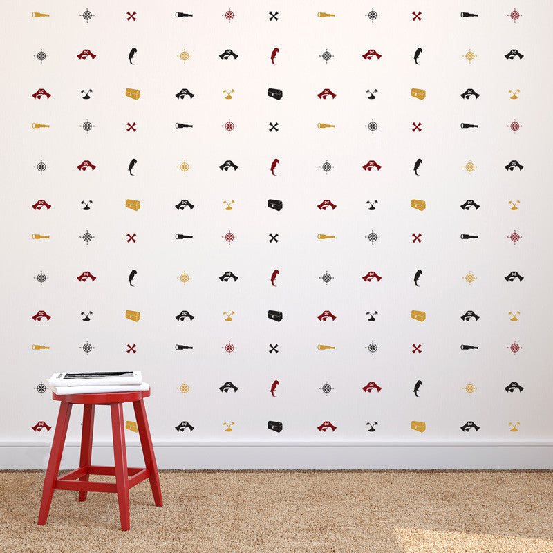 Pirate Icons Pattern - Dana Decals