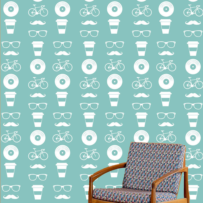 Hipster Life Pattern Set - Dana Decals