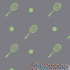 Tennis Ball & Racquet Pattern - Dana Decals