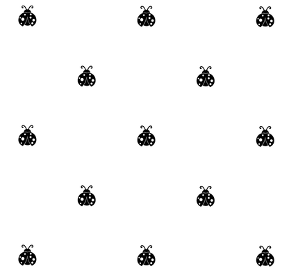 Ladybug Repeatable Pattern - Dana Decals