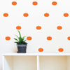 Halloween Pumpkin Pattern Vinyl Decals - Dana Decals