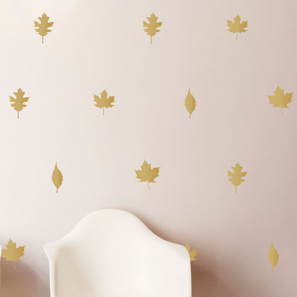 Autumn Leaves Pattern Vinyl Decals - Dana Decals