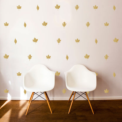 Autumn Leaves Pattern Vinyl Decals - Dana Decals