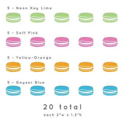 Macaron Pattern - Dana Decals