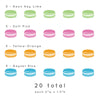 Macaron Pattern - Dana Decals