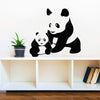 Mom and Baby Panda Cub - Dana Decals