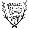 Peace Love Joy - Dana Decals