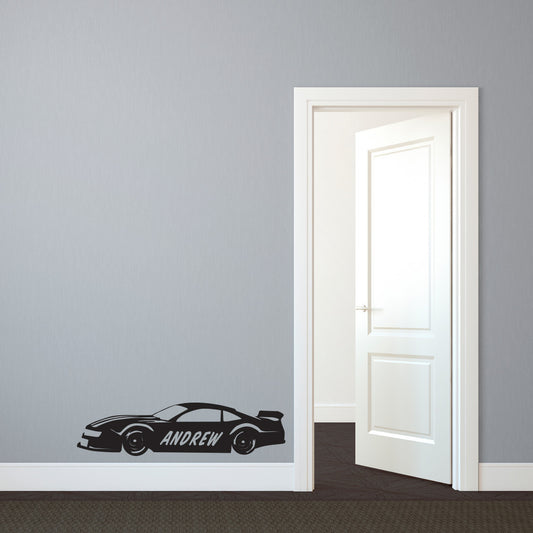 Personalized Race Car - Dana Decals