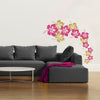 Cascading Hibiscus Flowers - Dana Decals