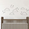 Doodle Moon, Clouds, & Stars - Dana Decals