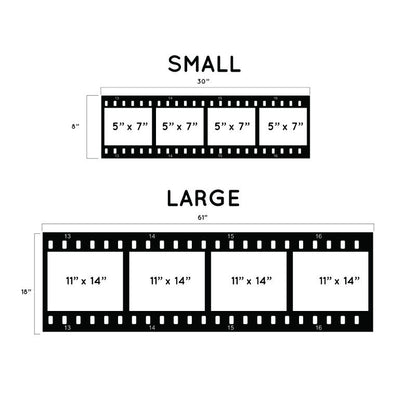 Film Strip Style Frame - Dana Decals