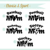 Sports Mom Decal - Dana Decals