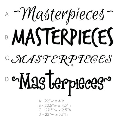 Masterpieces - Dana Decals