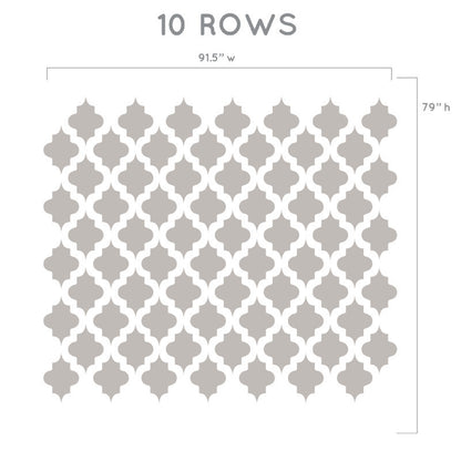Moroccan Lantern Tile Pattern - Dana Decals
