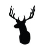 Mounted Deer Heads - Dana Decals