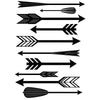 Feathered Arrows Pattern - Dana Decals