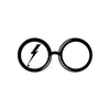 Harry Potter Glasses and Scar Silhouette - Dana Decals