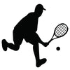 Male Tennis Player - Dana Decals