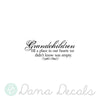 Grandchildren Fill our Hearts - Dana Decals