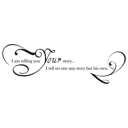 Your Own Story Chronicles of Narnia Aslan Quote - Dana Decals