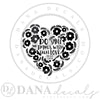 Do Small Things with Great Love Heart - Dana Decals