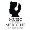 Music is Medicine - Dana Decals