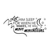 Let Him Sleep - Dana Decals