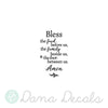 Bless the Food Before Us - Dana Decals