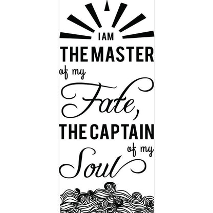 Nelson Mandela Fate Quote - Dana Decals