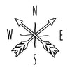 Doodle Arrow Compass - Dana Decals