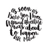 AA Milne Grand Adventure Quote - Dana Decals