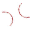 Baseball Seams Stitching - Dana Decals